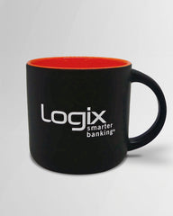 Logix Black Meteorite Mug